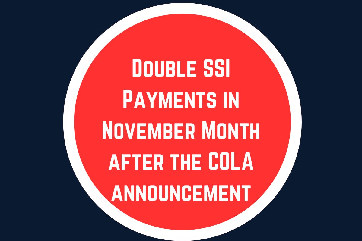 Double SSI payments